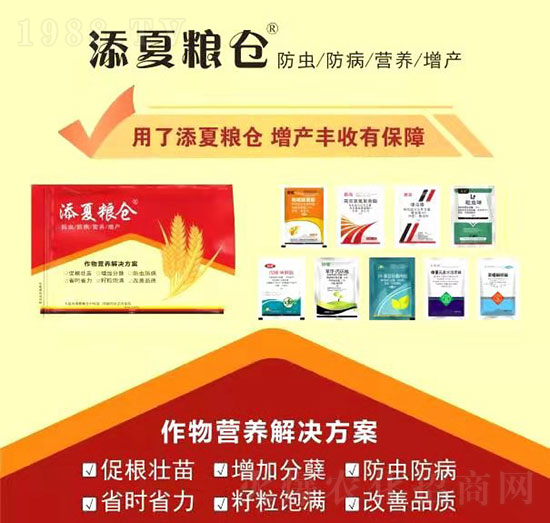 作物營(yíng)養(yǎng)解決方案-添夏糧倉-豐收樂