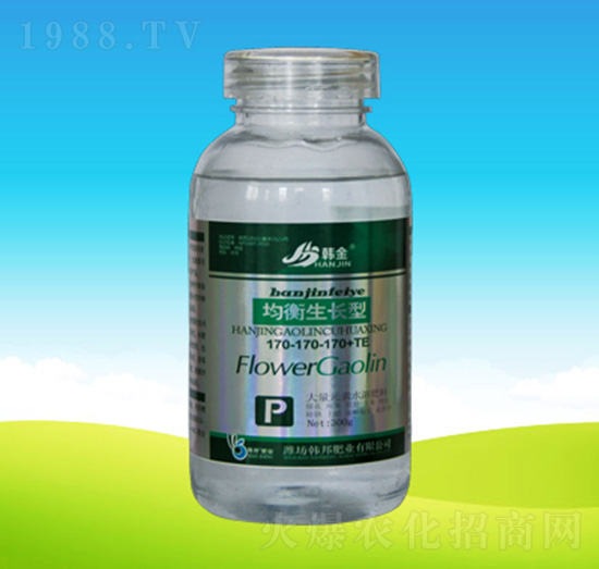 均衡生長型大量元素水溶肥料170-170-170+TE（300g）-韓邦肥業(yè)