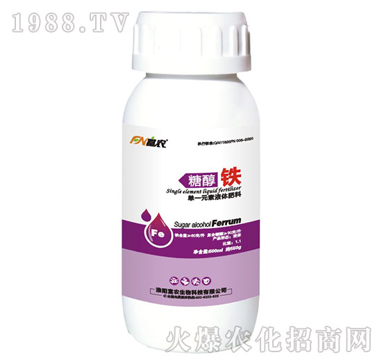 單一元素液體肥料-糖醇鐵-富農