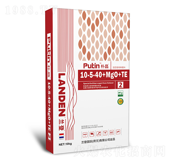 園藝級專用肥10-5-40+MgO+TE-樸晶&#174;2號-中科三農(nóng)