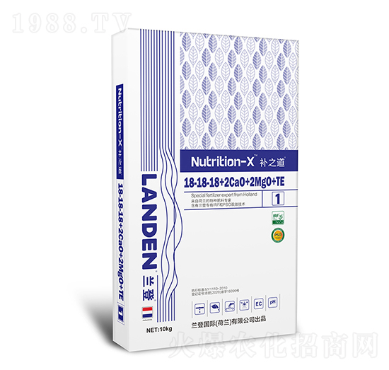 專用肥料18-18-18+2CaO+2MgO+TE-Nutrition-X&#8482;補(bǔ)之道&#174;1號(hào)-中科三農(nóng)