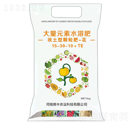 改土型顆粒水溶肥15-30-10+TE-花-騰豐農業(yè)