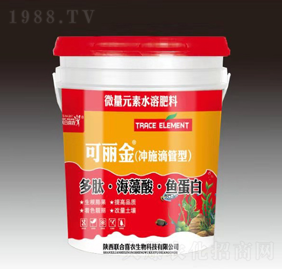 多肽·海藻酸·魚(yú)蛋白-可麗金（沖施滴灌型）-聯(lián)合喜農(nóng)