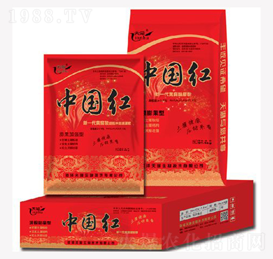 新一代黃腐酸沖施滴灌肥-中國(guó)紅-天湖