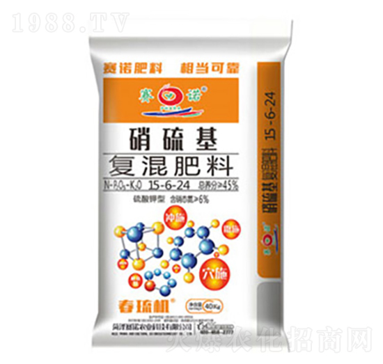 硝硫酸復混肥料15-6-24-天地豐