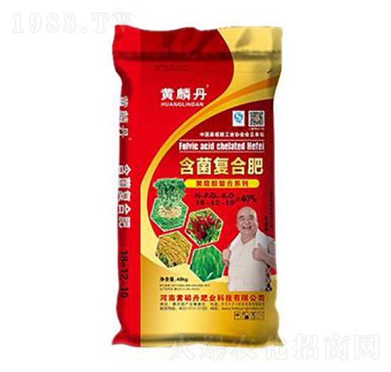 40kg含菌復合肥料18-12-10-黃磷丹