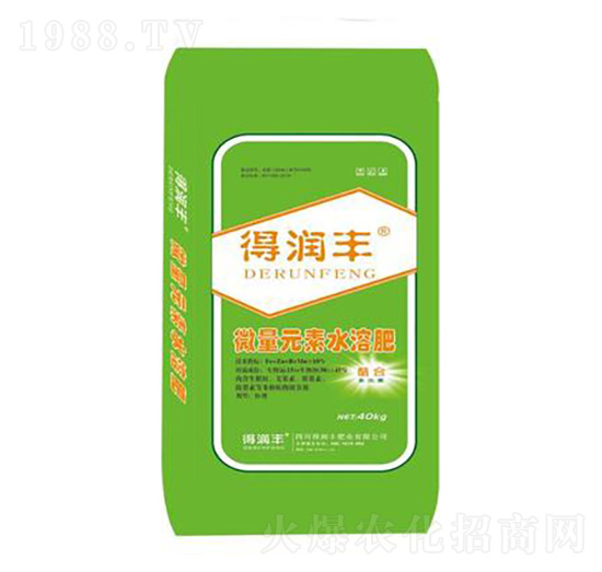 微量元素水溶肥 得潤(rùn)豐