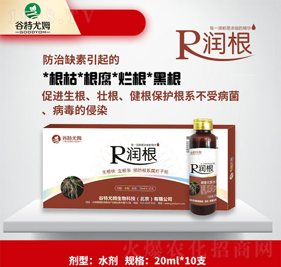 潤根-生根快、生根多，預(yù)防根系腐爛干枯-谷特尤姆