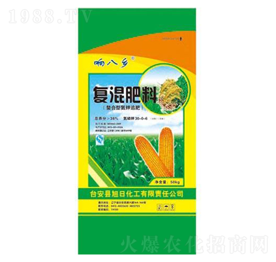 螯合型氮鉀追施復混肥料30-0-6-響八鄉(xiāng)-旭日化工