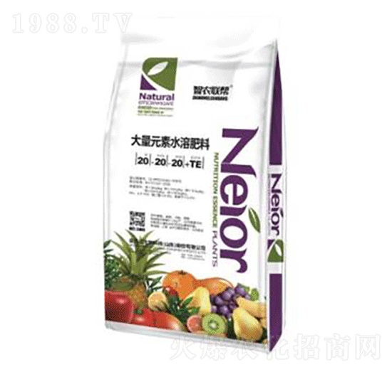 大量元素水溶肥20-20-20+TE（袋）-金吉達