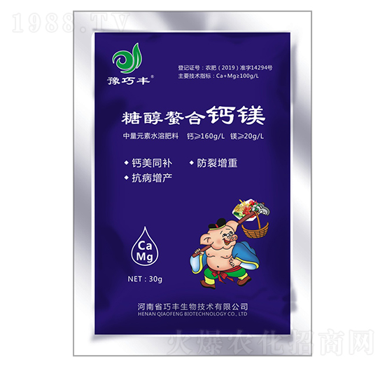 糖醇螯合鈣鎂-豫巧豐