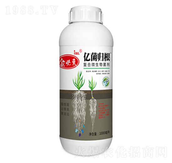復(fù)合微生物菌劑-金必來(lái)億菌歸根-力多金