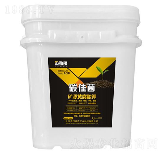 20kg礦源黃腐酸鉀-碳佳菌-勒果-田田益農(nóng)