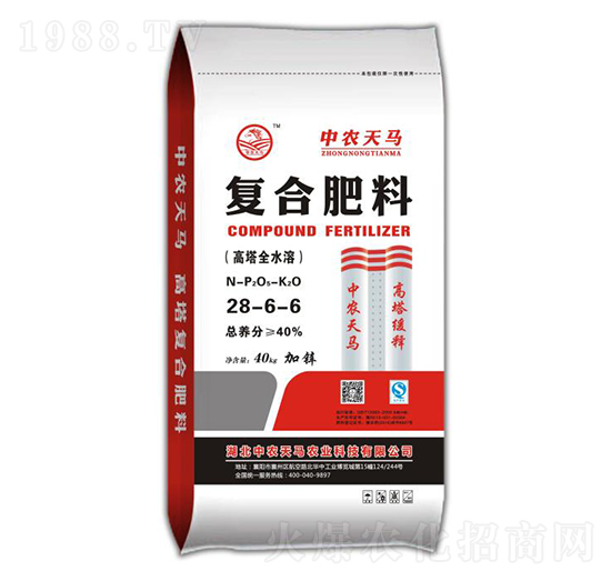 復合肥料28-6-6-中農天馬