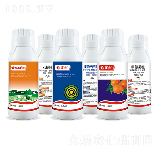 110克每升乙螨唑懸浮劑+5%阿維菌素微乳劑+-20%甲氰菊酯乳油-祺豐農(nóng)業(yè)