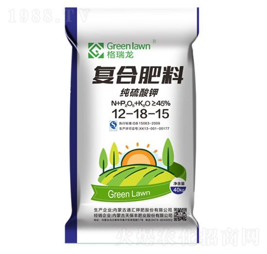 純硫酸鉀復合肥料12-18-15-格瑞龍-天宇匯景