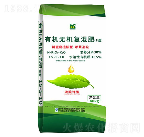 硫酸鉀型有機(jī)無機(jī)復(fù)混肥15-5-10-糖蜜豐-和齊成農(nóng)業(yè)
