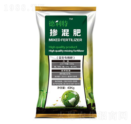 花生專(zhuān)用摻混肥料-德利特