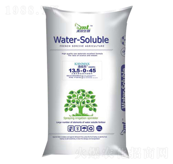 ����Ԫ��ˮ�ܷ���13.5-0-45+TE-��������