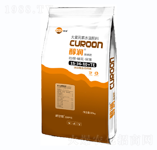 大量元素水溶肥料15-36-10+TE-醇潤(rùn)·高鉀肥-諾爾琦