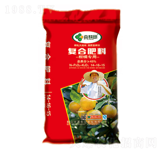 柑橘專用復合肥料14-16-15-喜耕田