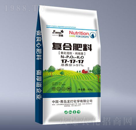 復合肥料17-17-17-芬美-龍燈