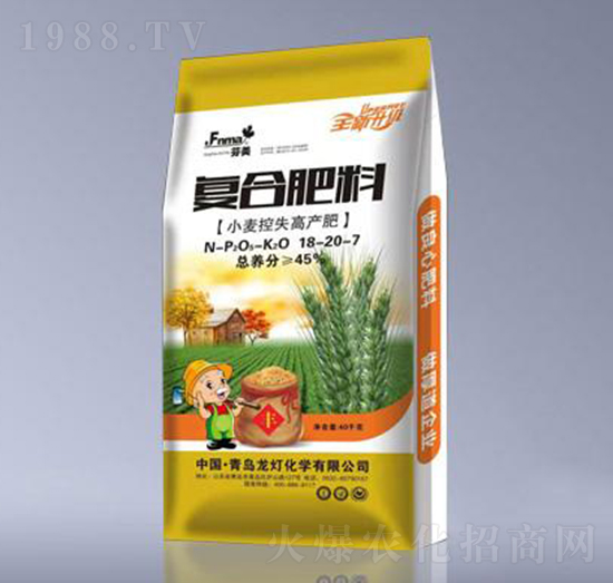 芬美復合肥料18-20-7-龍燈