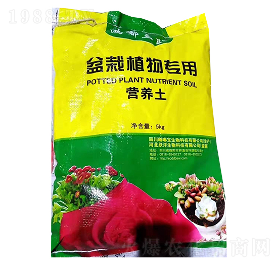 5kg盆栽植物專用營(yíng)養(yǎng)土-嘟嘟寶生物