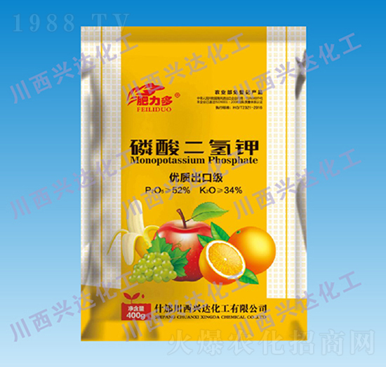 出口級磷酸二氫鉀-肥力多-川西興達(dá)化工
