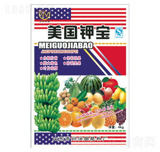 袋裝沖施肥料-美國(guó)鉀寶-潤(rùn)田肥料