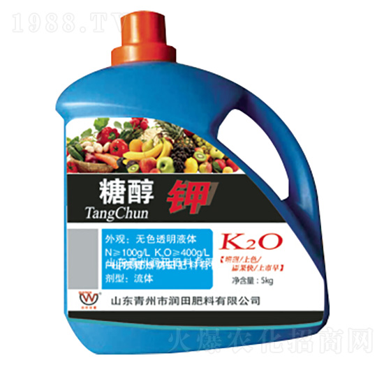 5kg糖醇鉀葉面肥-潤田肥料