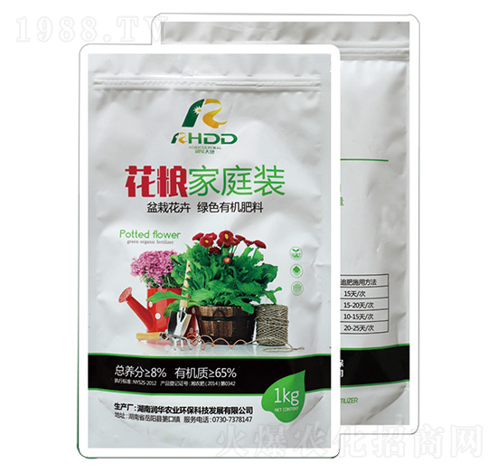 花卉有機(jī)肥-花糧家庭裝-潤(rùn)華農(nóng)業(yè)