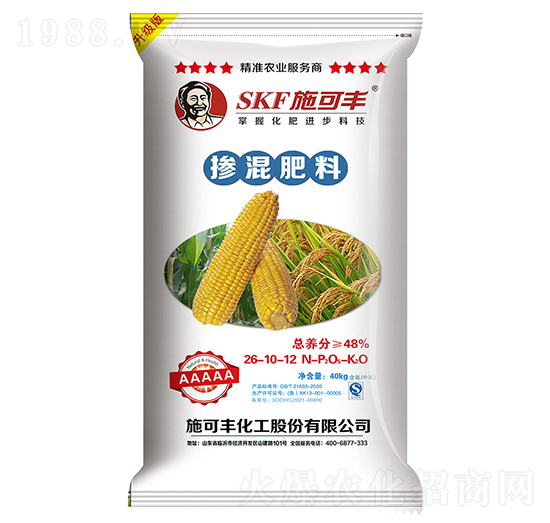 摻混肥料26-10-12-施可豐