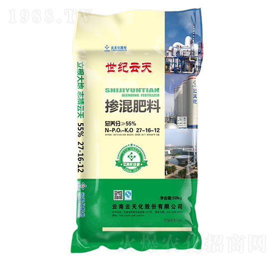 摻混肥料27-16-12-世紀云天