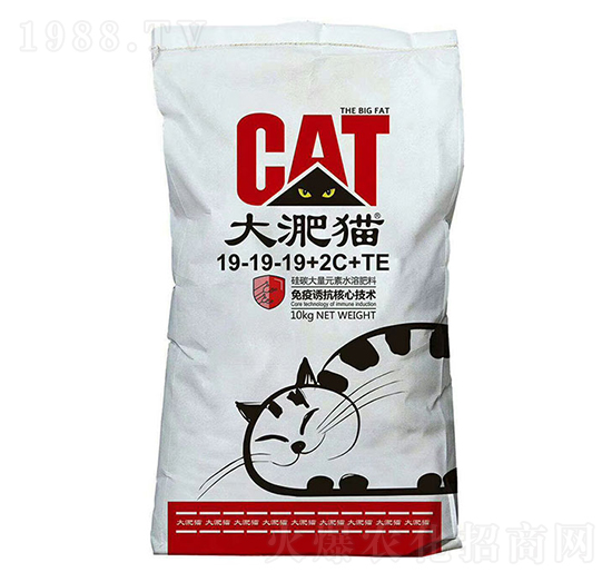 硅碳大量元素水溶肥19-19-19+2C+TE-大淝貓-云惠農(nóng)