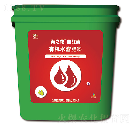 有機水溶肥料-海之花血紅素-中鉀鹽