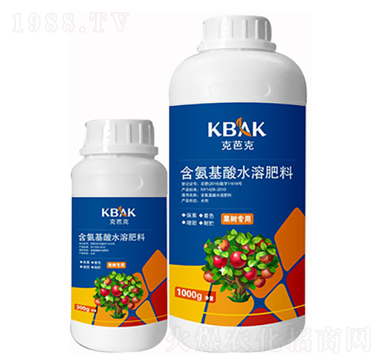 果樹(shù)專(zhuān)用含氨基酸水溶肥料-克芭克