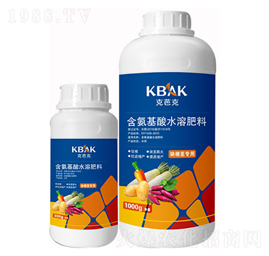 快根莖專用含氨基酸水溶肥料-克芭克