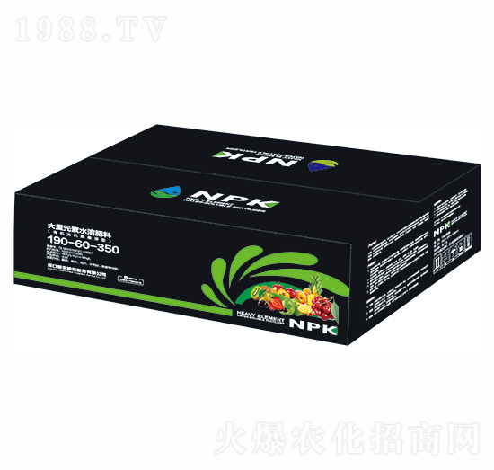 大量元素水溶肥190-60-350（有機無機酶懸浮型）-愛農植保