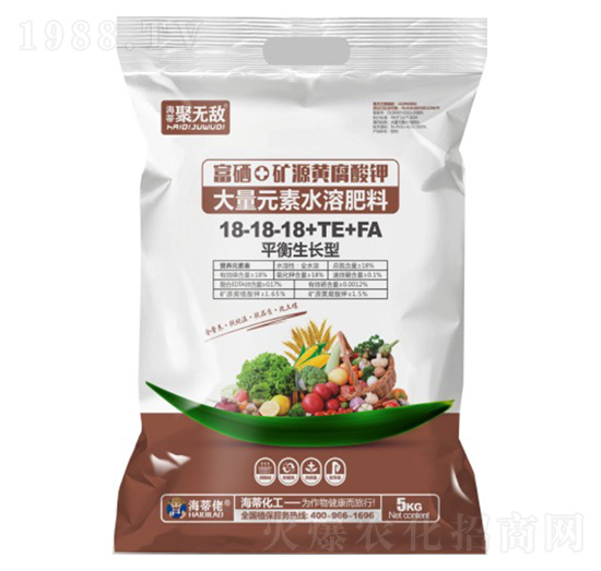 ƽ�����L(zh��ng)�ʹ���Ԫ��ˮ�ܷ���18-18-18+TE+FA-���ٻ���