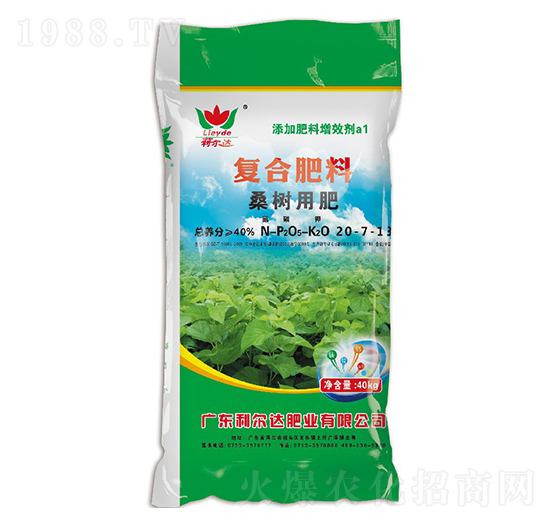 桑樹(shù)專(zhuān)用復(fù)合肥料20-7-13-利爾達(dá)肥業(yè)