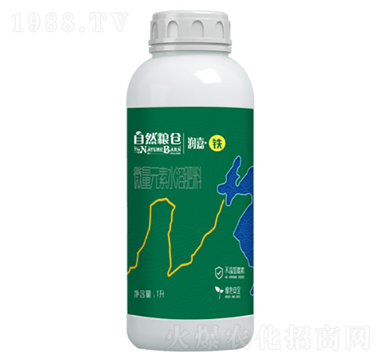 微量元素水溶肥-自然糧倉(cāng)·潤(rùn)嘉·鐵-新約農(nóng)服