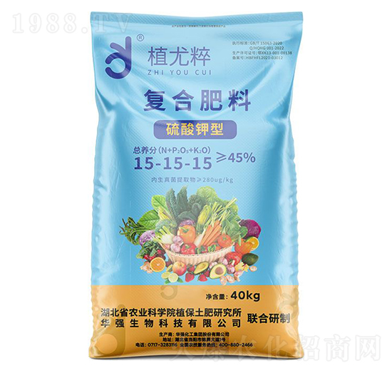 硫酸鉀型復(fù)合肥料15-15-15-植尤粹-華強(qiáng)化工集團(tuán)