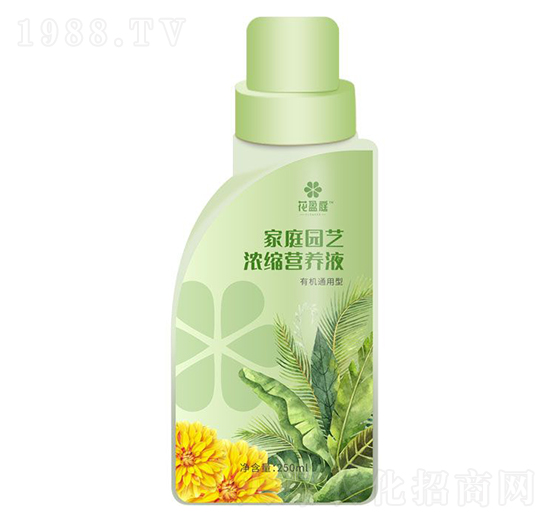 250ml家庭園藝濃縮營養(yǎng)液（有機通用）-花盈庭-華強化工集團