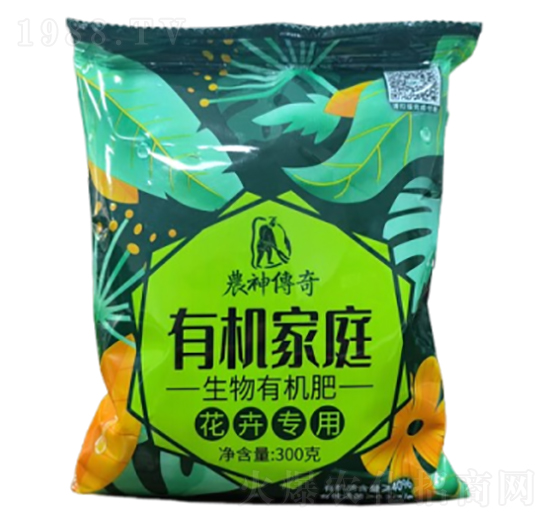 300g花卉專用生物有機肥-有機家庭-農神控股