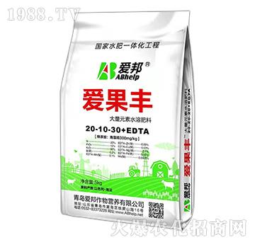 大量元素水溶肥料20-10-30+EDTA-愛果豐-愛邦
