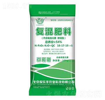 復(fù)混肥料18-17-19+6-保樂豐