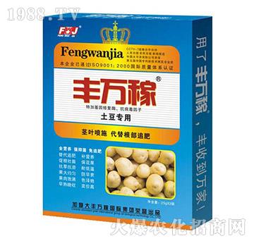 土豆專用高鉀抗病塊莖膨大調(diào)理劑-豐萬(wàn)稼