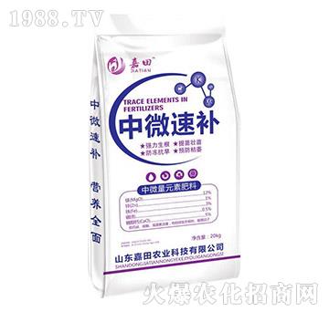 中微量元素肥料-中微速補-嘉田農業(yè)