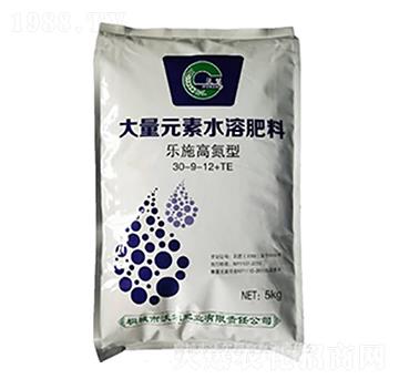 5kg樂(lè)施高氮型大量元素水溶肥30-9-12+TE-沃爾肥業(yè)